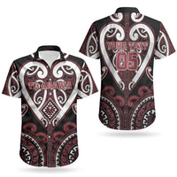 Custom Aotearoa Te Arawa Couples Matching Summer Maxi Dress and Hawaiian Shirt Maori Tribal Pattern