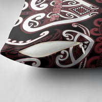 Aotearoa Te Arawa Pillow Cover Maori Tribal Pattern