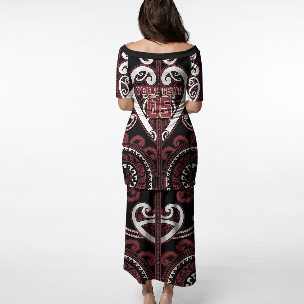 Custom Aotearoa Te Arawa Puletasi Maori Tribal Pattern