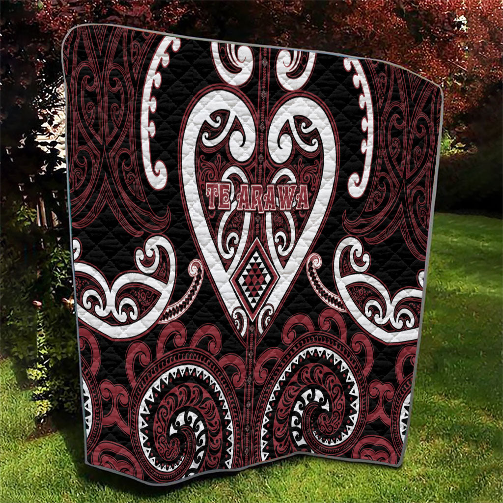 Aotearoa Te Arawa Quilt Maori Tribal Pattern