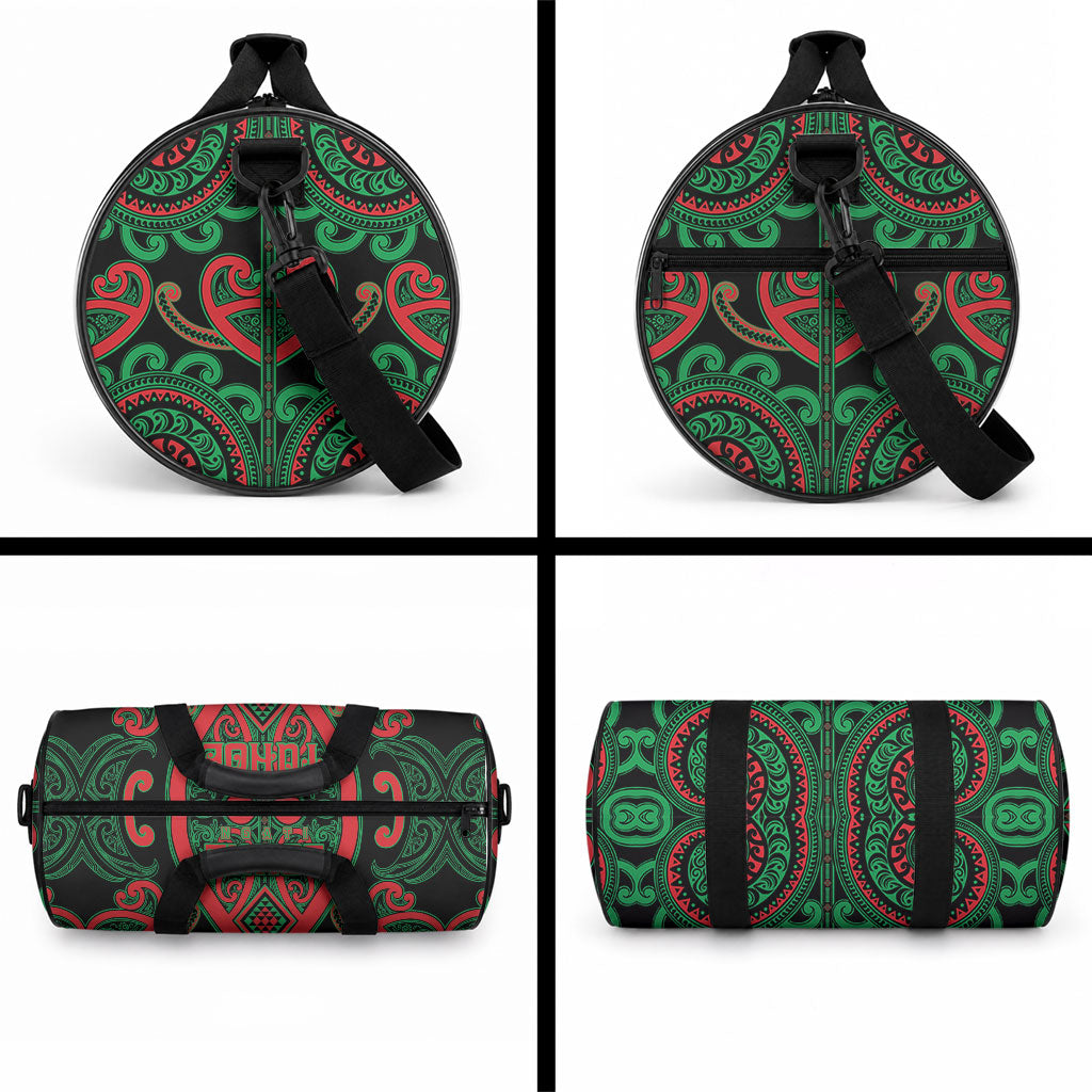 Aotearoa Ngai Tuhoe Duffle Bag Maori Tribal Pattern LT05 - Polynesian Pride