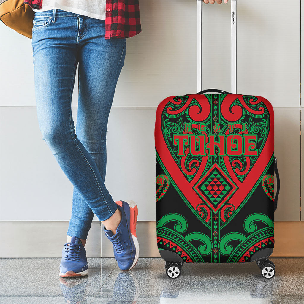 Aotearoa Ngai Tuhoe Luggage Cover Maori Tribal Pattern