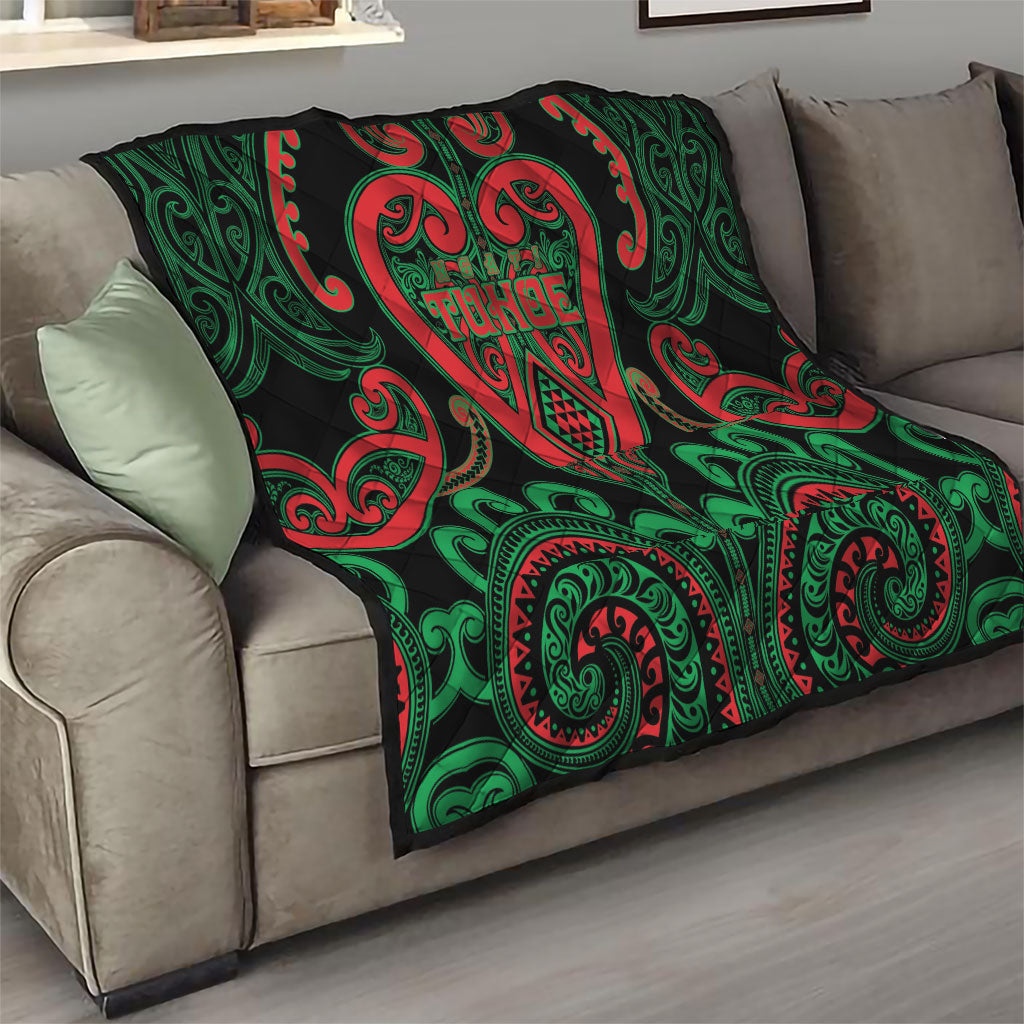Aotearoa Ngai Tuhoe Quilt Maori Tribal Pattern