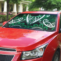 Aotearoa Ngati Maniapoto Auto Sun Shade Maori Tribal Pattern