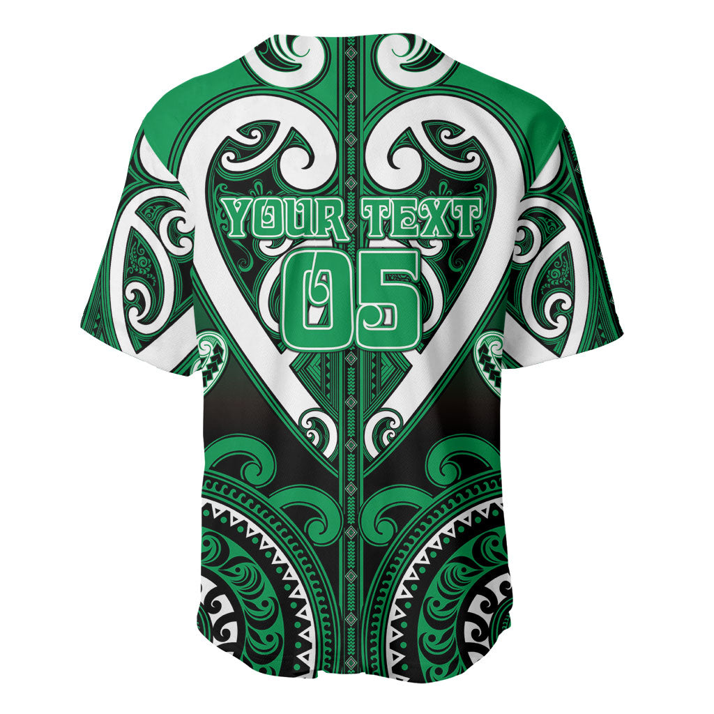 Custom Aotearoa Ngati Maniapoto Baseball Jersey Maori Tribal Pattern