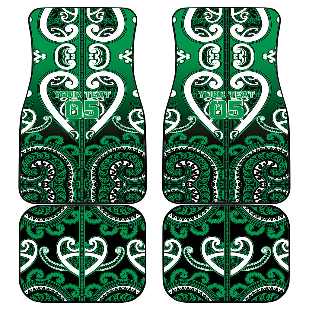Custom Aotearoa Ngati Maniapoto Car Mats Maori Tribal Pattern