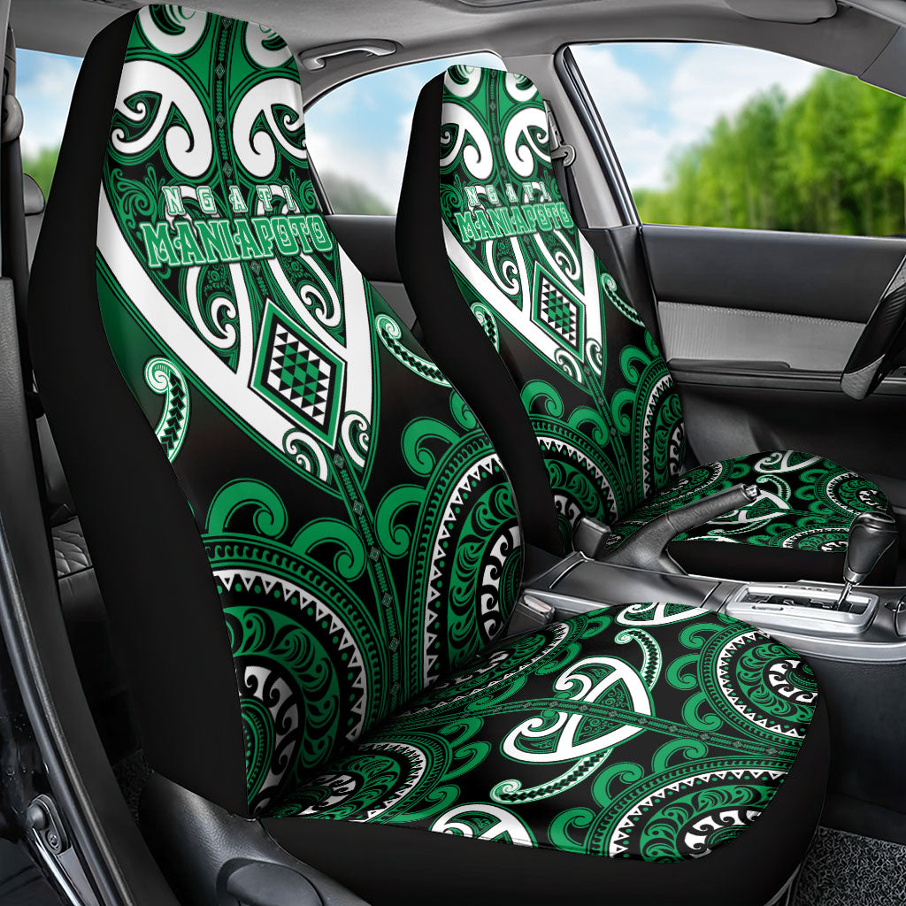Aotearoa Ngati Maniapoto Car Seat Cover Maori Tribal Pattern