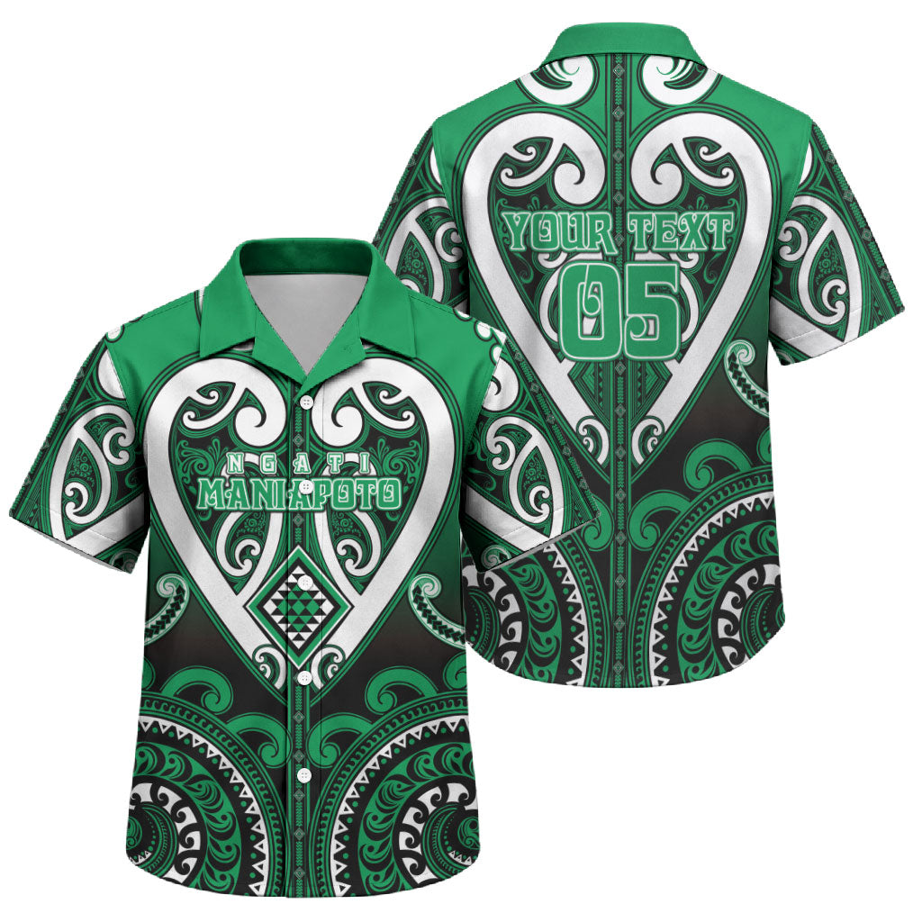 Custom Aotearoa Ngati Maniapoto Family Matching Mermaid Dress and Hawaiian Shirt Maori Tribal Pattern