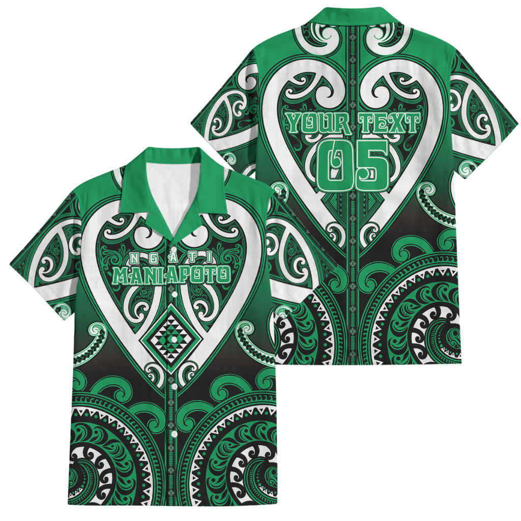 Custom Aotearoa Ngati Maniapoto Family Matching Summer Maxi Dress and Hawaiian Shirt Maori Tribal Pattern