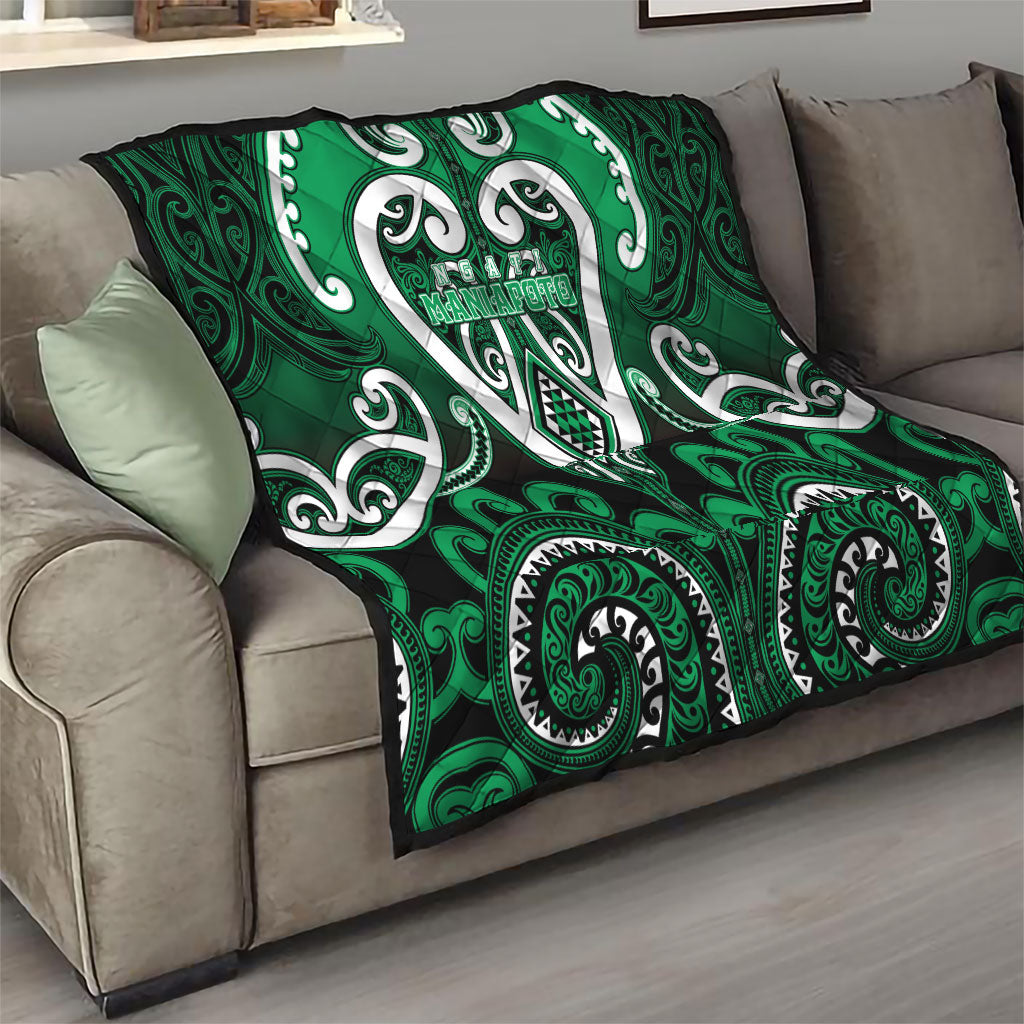 Aotearoa Ngati Maniapoto Quilt Maori Tribal Pattern