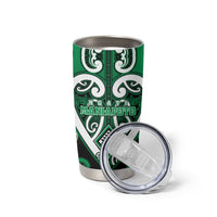Custom Aotearoa Ngati Maniapoto Tumbler Cup Maori Tribal Pattern