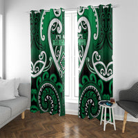Aotearoa Ngati Maniapoto Window Curtain Maori Tribal Pattern