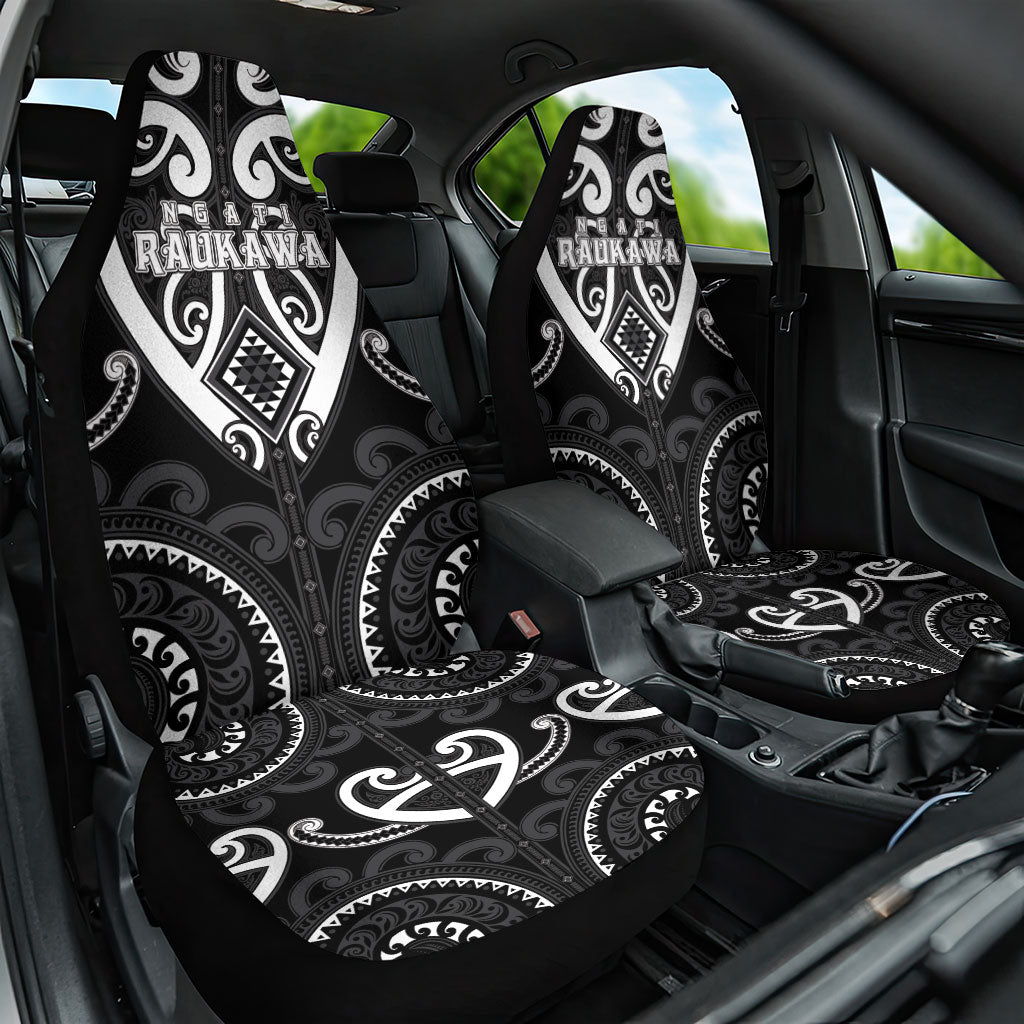 Aotearoa Ngati Raukawa Car Seat Cover Maori Tribal Pattern