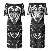 Custom Aotearoa Ngati Raukawa Couples Matching Puletasi and Hawaiian Shirt Maori Tribal Pattern