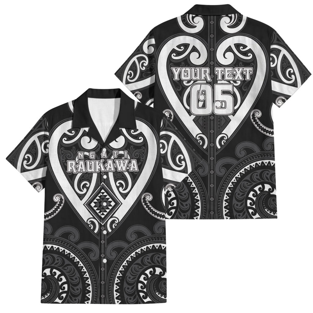 Custom Aotearoa Ngati Raukawa Family Matching Long Sleeve Bodycon Dress and Hawaiian Shirt Maori Tribal Pattern