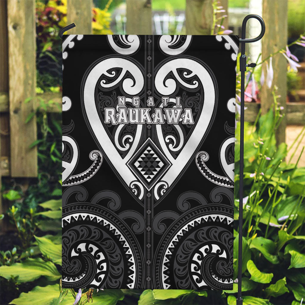 Aotearoa Ngati Raukawa Garden Flag Maori Tribal Pattern