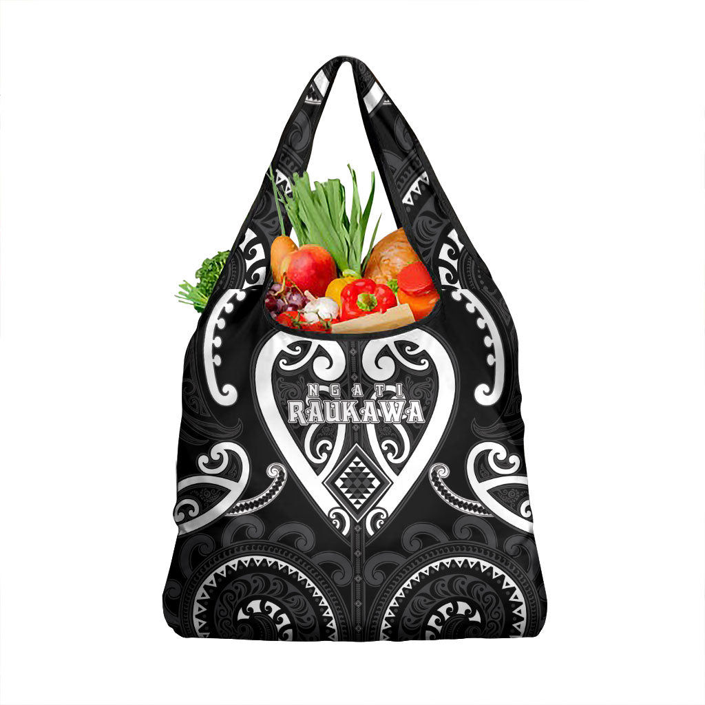 Aotearoa Ngati Raukawa Grocery Bag Maori Tribal Pattern