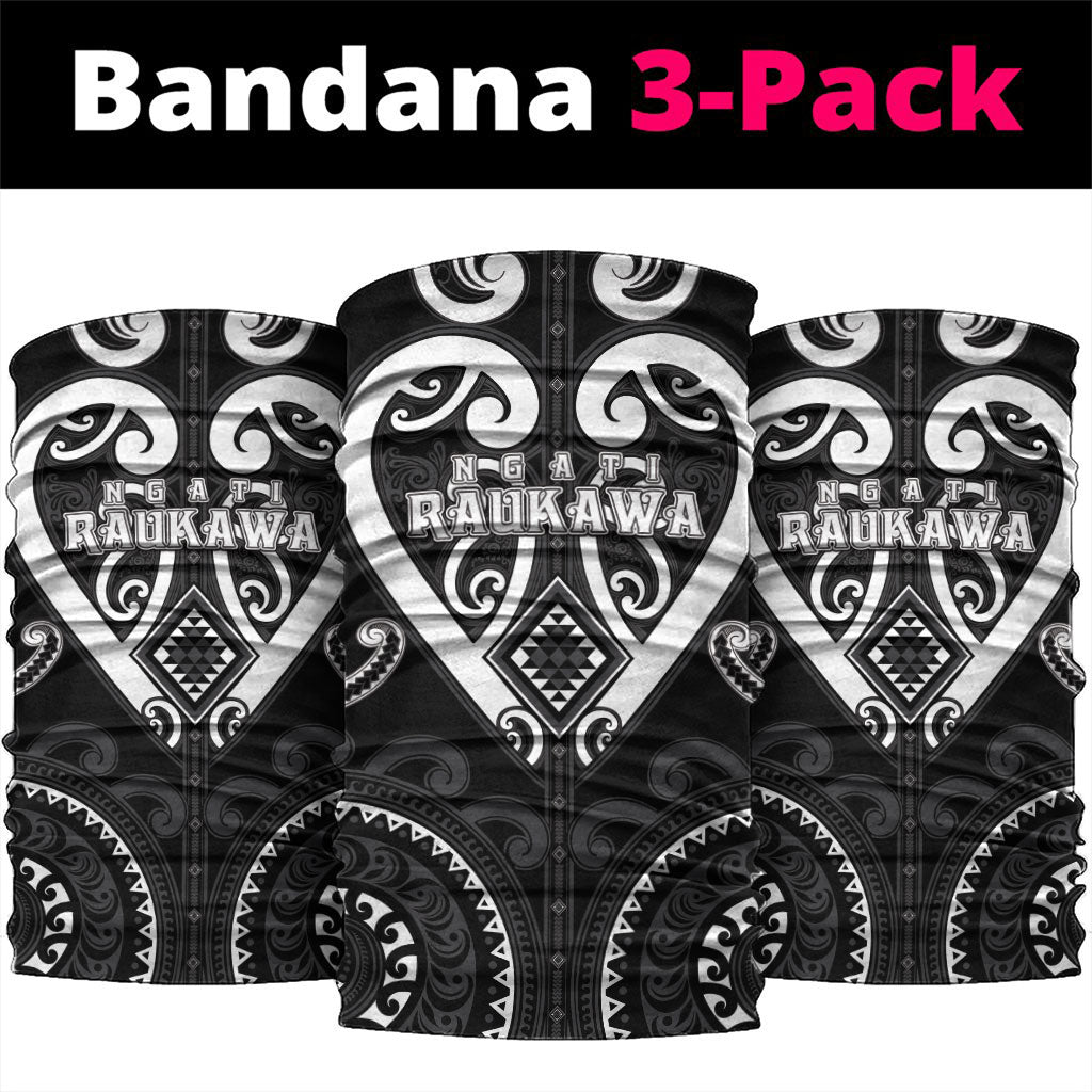 Aotearoa Ngati Raukawa Neck Gaiter Maori Tribal Pattern