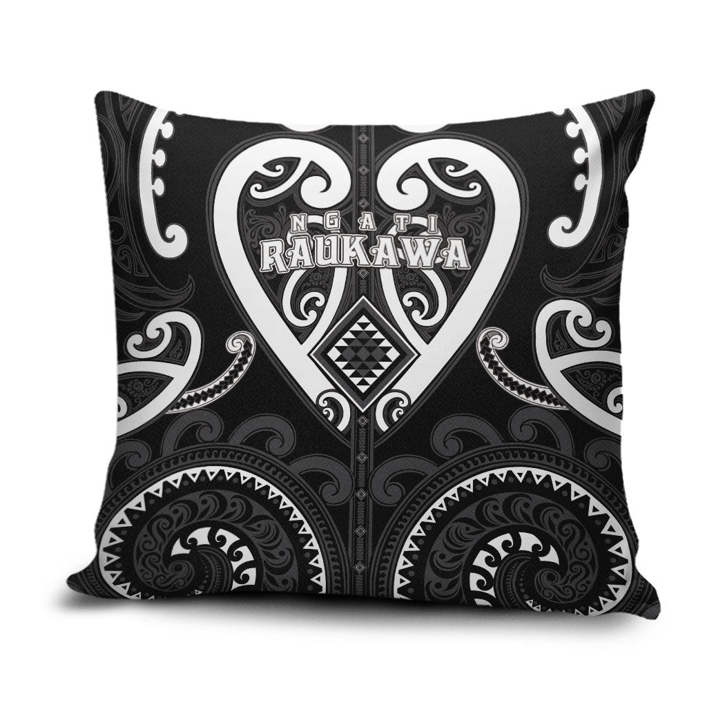 Aotearoa Ngati Raukawa Pillow Cover Maori Tribal Pattern