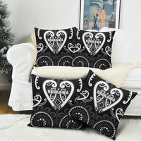 Aotearoa Ngati Raukawa Pillow Cover Maori Tribal Pattern