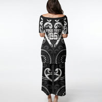 Custom Aotearoa Ngati Raukawa Puletasi Maori Tribal Pattern