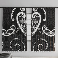 Aotearoa Ngati Raukawa Window Curtain Maori Tribal Pattern