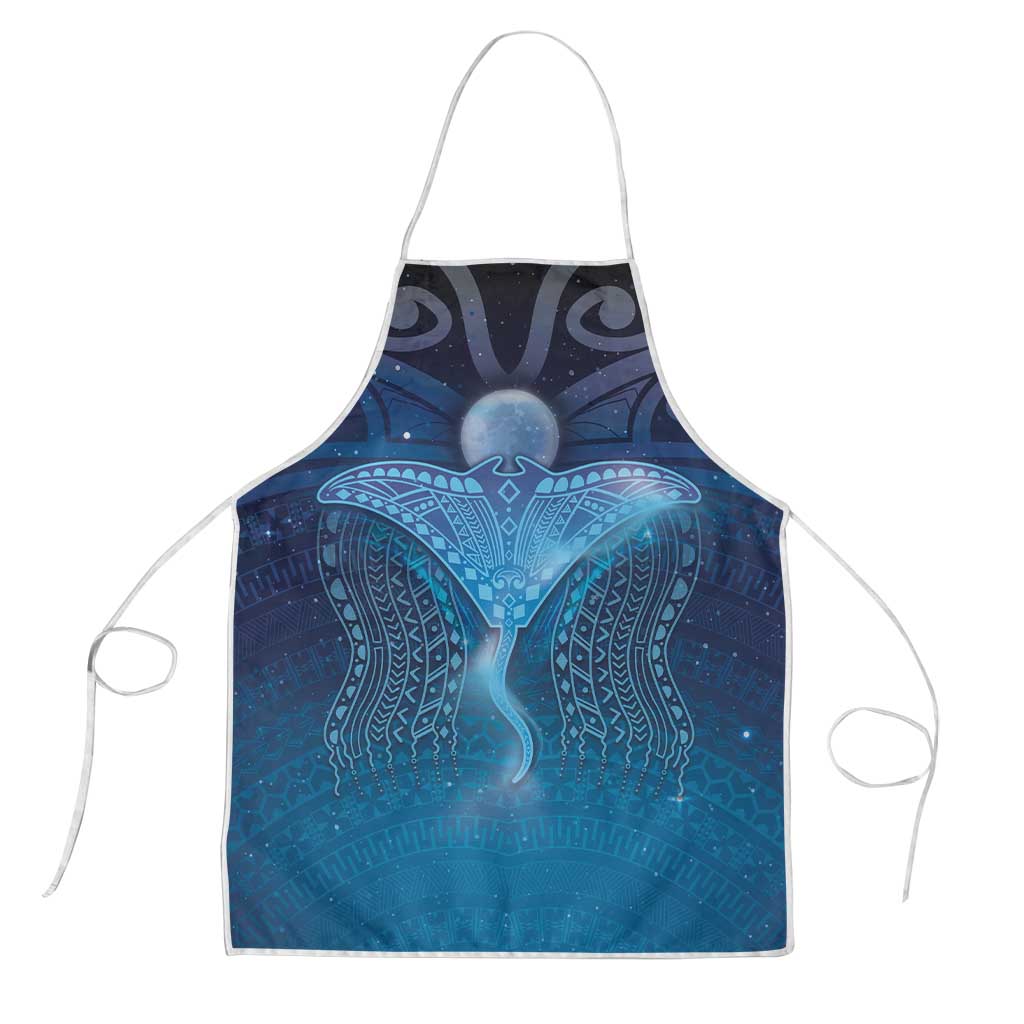 Polynesia Manta Ray Apron Let's The Sea Set You Free - Polynesian Pride