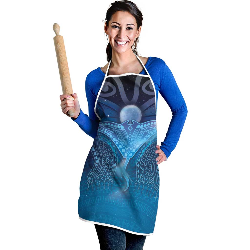 Polynesia Manta Ray Apron Let's The Sea Set You Free - Polynesian Pride