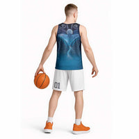 Polynesia Manta Ray Basketball Jersey Let's The Sea Set You Free - Polynesian Pride