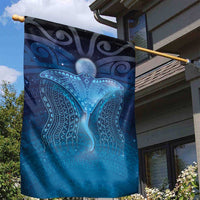 Polynesia Manta Ray Garden Flag Let's The Sea Set You Free - Polynesian Pride