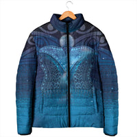 Polynesia Manta Ray Padded Jacket Let's The Sea Set You Free - Polynesian Pride