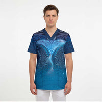 Polynesia Manta Ray Scrub Top Let's The Sea Set You Free - Polynesian Pride