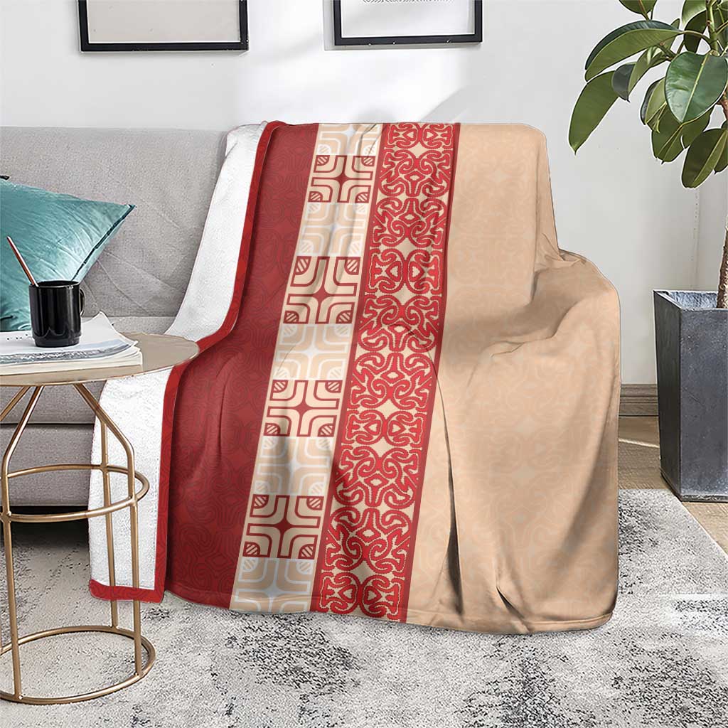 Papua New Guinea Blanket Oro Tapa Pattern