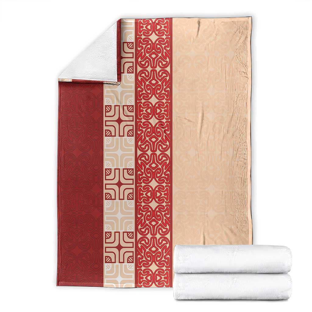 Papua New Guinea Blanket Oro Tapa Pattern