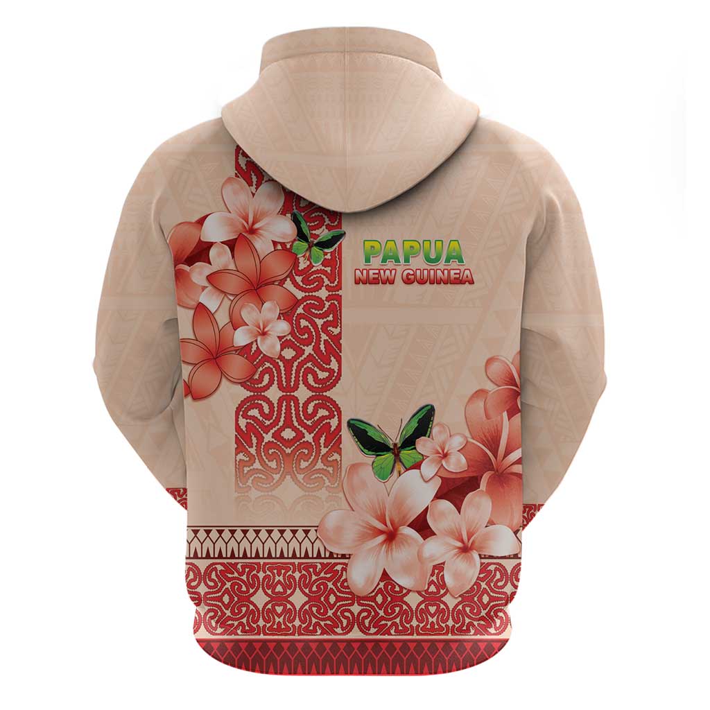 Papua New Guinea Oro Province Hoodie Oro Birdwing Butterfly