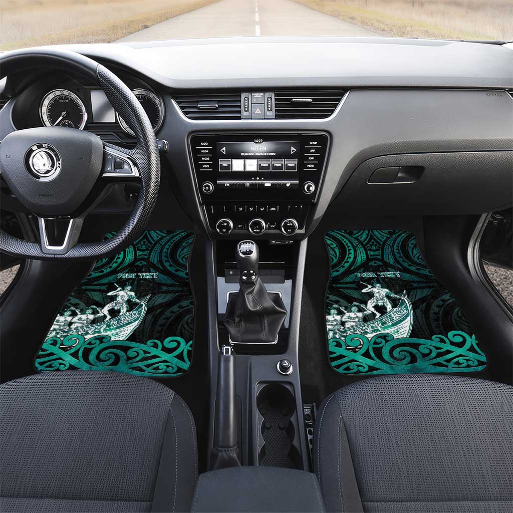 New Zealand Waka Racing Car Mats Maori Warriors