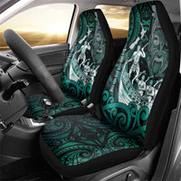 New Zealand Waka Racing Car Seat Cover Maori Warriors