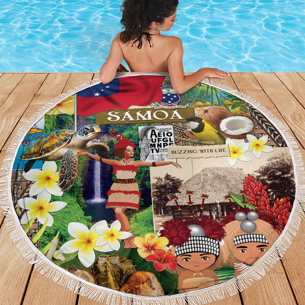 Samoa Culture Beach Blanket Embracing The Spirit