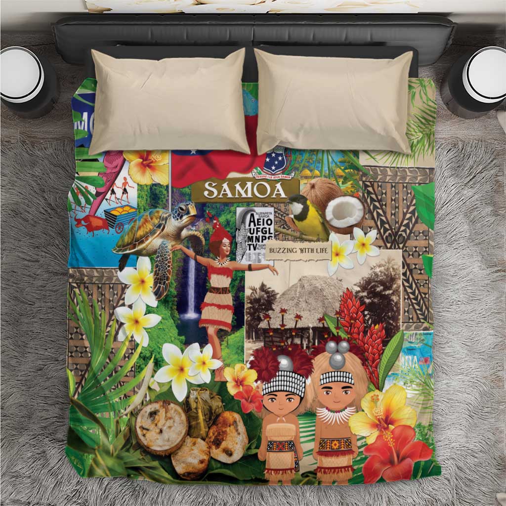 Samoa Culture Bedding Set Embracing The Spirit