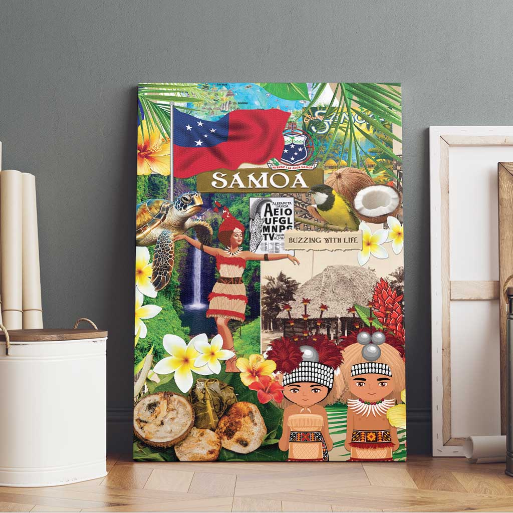 Samoa Culture Canvas Wall Art Embracing The Spirit