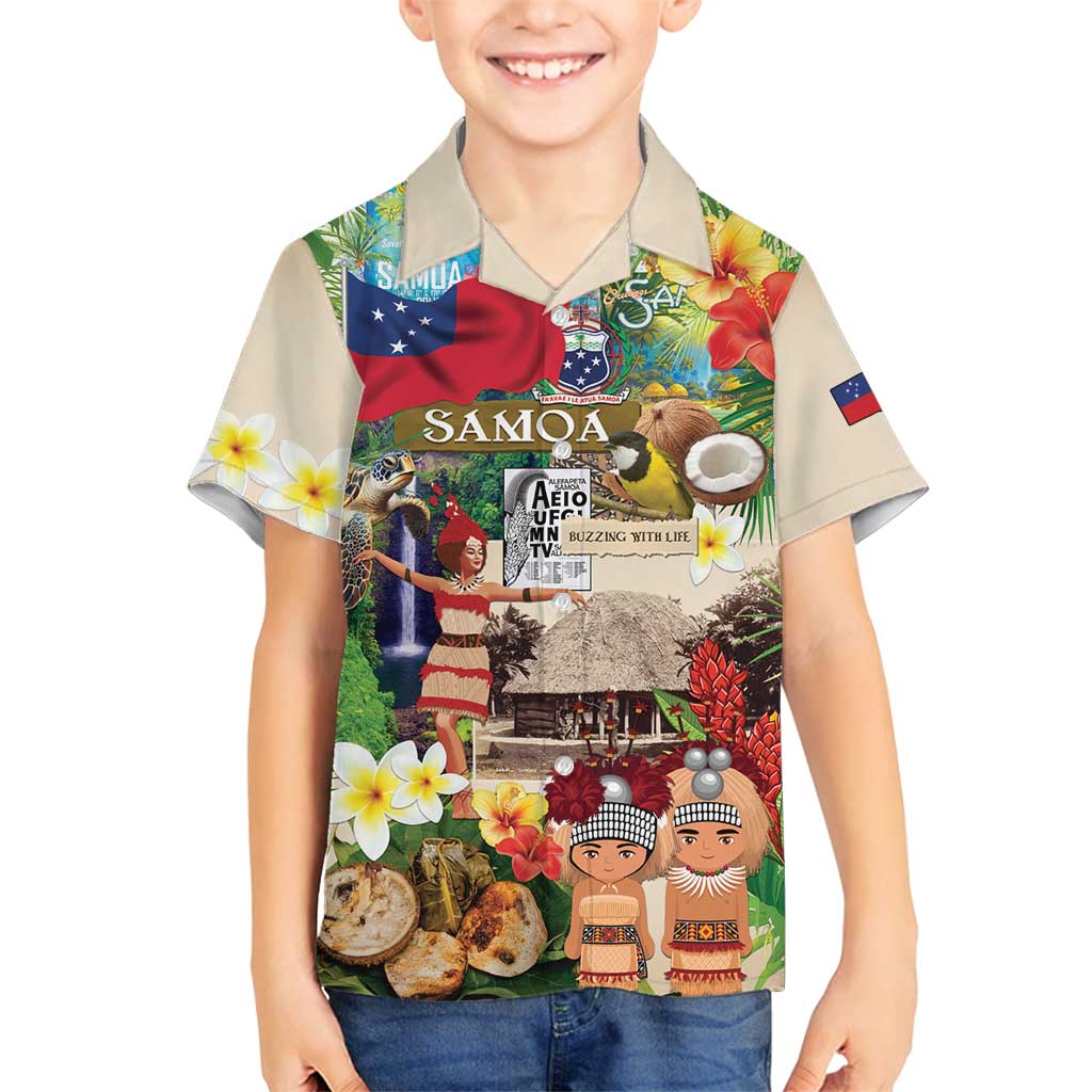 Samoa Culture Family Matching Long Sleeve Bodycon Dress and Hawaiian Shirt Embracing The Spirit