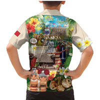 Samoa Culture Family Matching Mermaid Dress and Hawaiian Shirt Embracing The Spirit