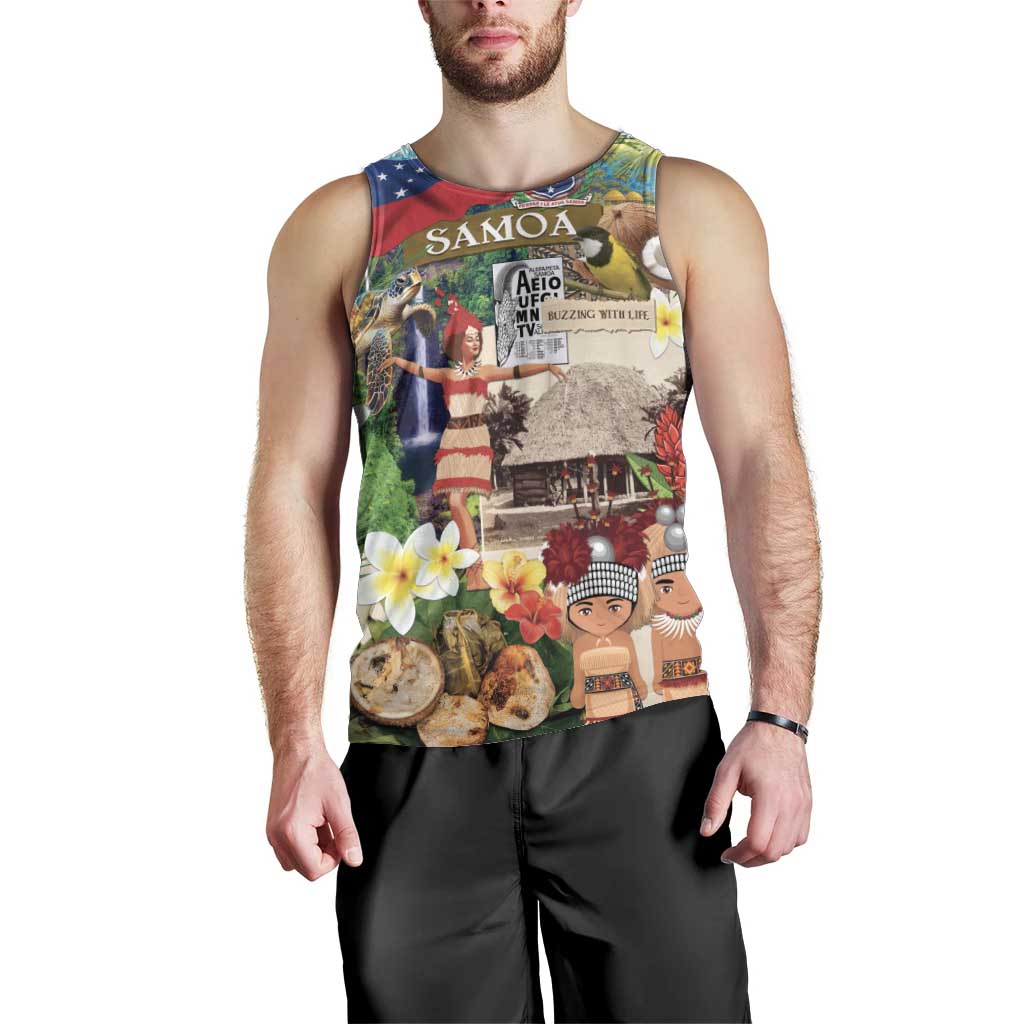Samoa Culture Men Tank Top Embracing The Spirit