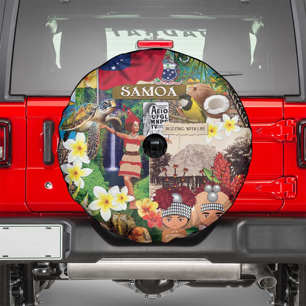 Samoa Culture Spare Tire Cover Embracing The Spirit