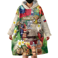 Samoa Culture Wearable Blanket Hoodie Embracing The Spirit