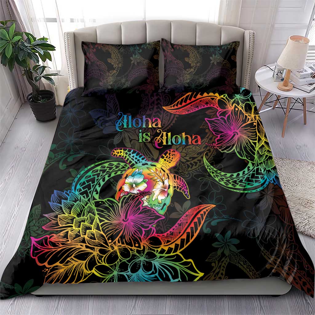 Hawaii Pride Bedding Set Aloha Is Aloha