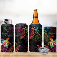 Hawaii Pride 4 in 1 Can Cooler Tumbler Aloha Is Aloha