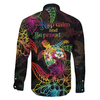 Hawaii Pride Family Matching Off Shoulder Short Dress and Hawaiian Shirt Aloha Is Aloha