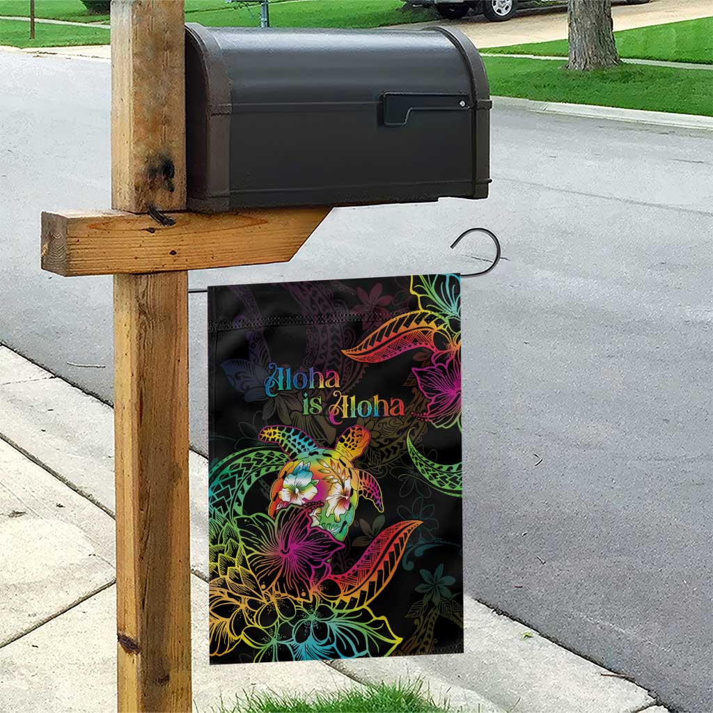 Hawaii Pride Garden Flag Aloha Is Aloha