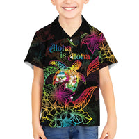 Hawaii Pride Kid Hawaiian Shirt Aloha Is Aloha LT05 Kid Colorful - Polynesian Pride